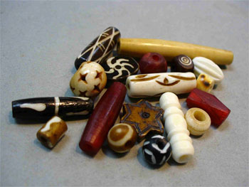 Manufacturers Exporters and Wholesale Suppliers of Bone and Horn Beads varanasi Uttar Pradesh